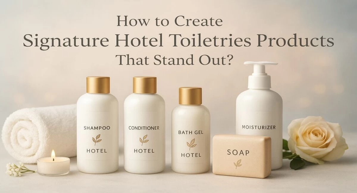 How to Create Signature Hotel Toiletries Products That Stand Out?
